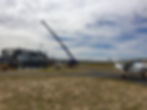 hanger at Stellenbosch airport
