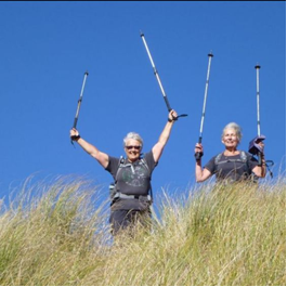 happy hikers on a Sidetracks Tour