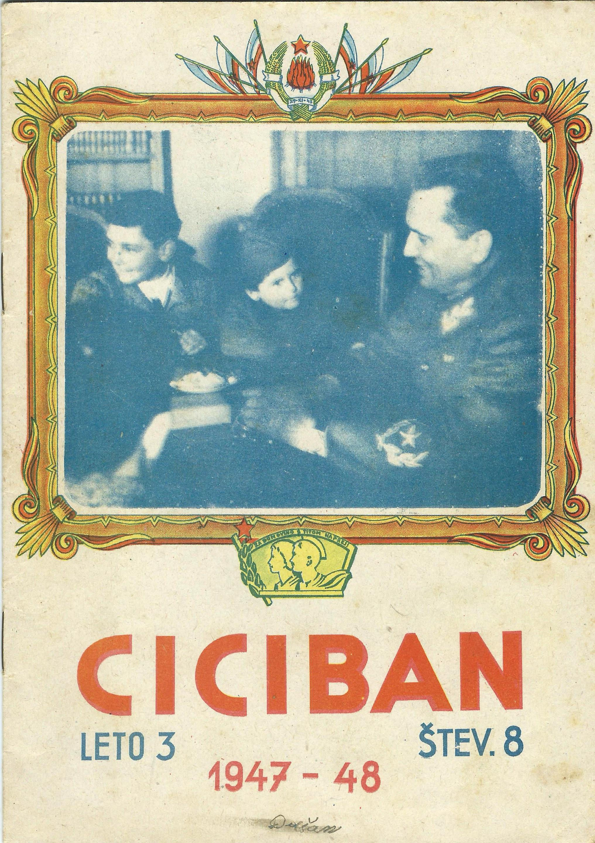 120. Ciciban, 1947/48, št. 8