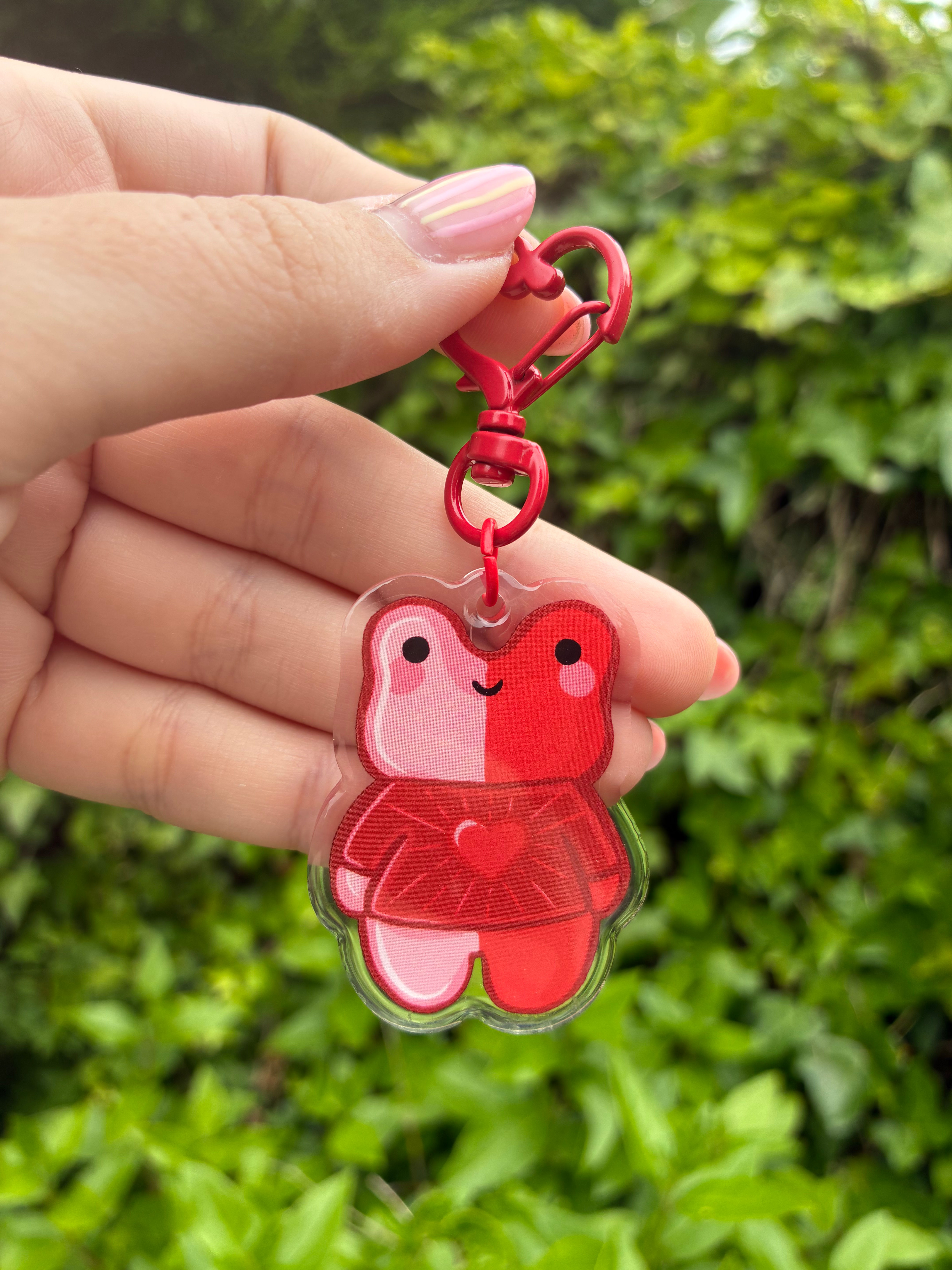 Spud - Epoxy keychain original artwork