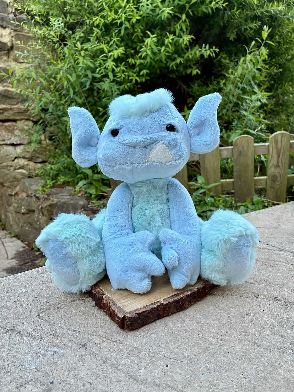 Thumbnail: Oscar the Ogre art plush 