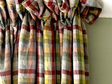 Ruffle headed curtains
