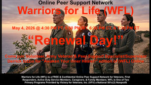Join Derrick & Friends TONIGHT for "Renewal Day!" with Warriors for Life (WFL)