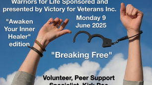 Join Warriors for Life (WFL) & Kirk TONIGHT for "Breaking Free"