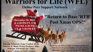 After Christmas Special with Mike & Friends TONIGHT "Return to Base 'RTB' — Post Xmas OPS!" with WFL