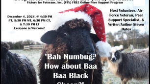 Join Steven TONIGHT & WFL for "Bah Humbug? How about Baa Baa Black Sheep?"