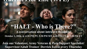 "HALT — Who is There?" Warriors for Life (WFL) Tonight with Derrick & Friends
