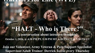 "HALT — Who is There?" Warriors for Life (WFL) Tonight with Derrick & Friends