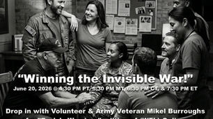 Join Mikel & Friends TONIGHT for "Winning the Invisible War!" with Warriors for Life (WFL)