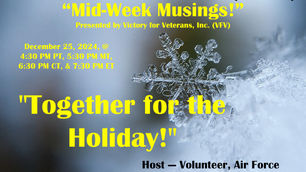Join Steven & WFL TONIGHT on Christmas Day for "Together for the Holiday!"