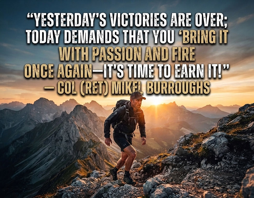The “Colonel’s” VFV Motivational/Inspirational Quotes & Message of the Day!