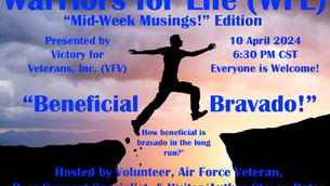 Join Steven TONIGHT for "Beneficial Bravado!" with Warriors for Life (WFL), Presented by VFV!