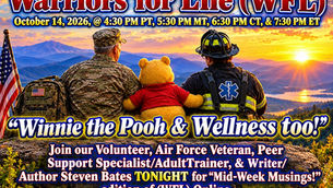 Join Steven & Friends for "Winnie the Pooh & Wellness too!" with Warriors for Life (WFL)