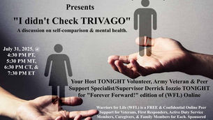 Join Derrick & Friends for "I didn't Check TRIVAGO" with Warriors for Life (WFL)