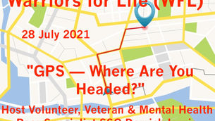 "GPS — Where Are You Headed?"  Find Out TONIGHT with Derrick and Warriors for Life (WFL)