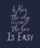 When the why is clear the how is easy.