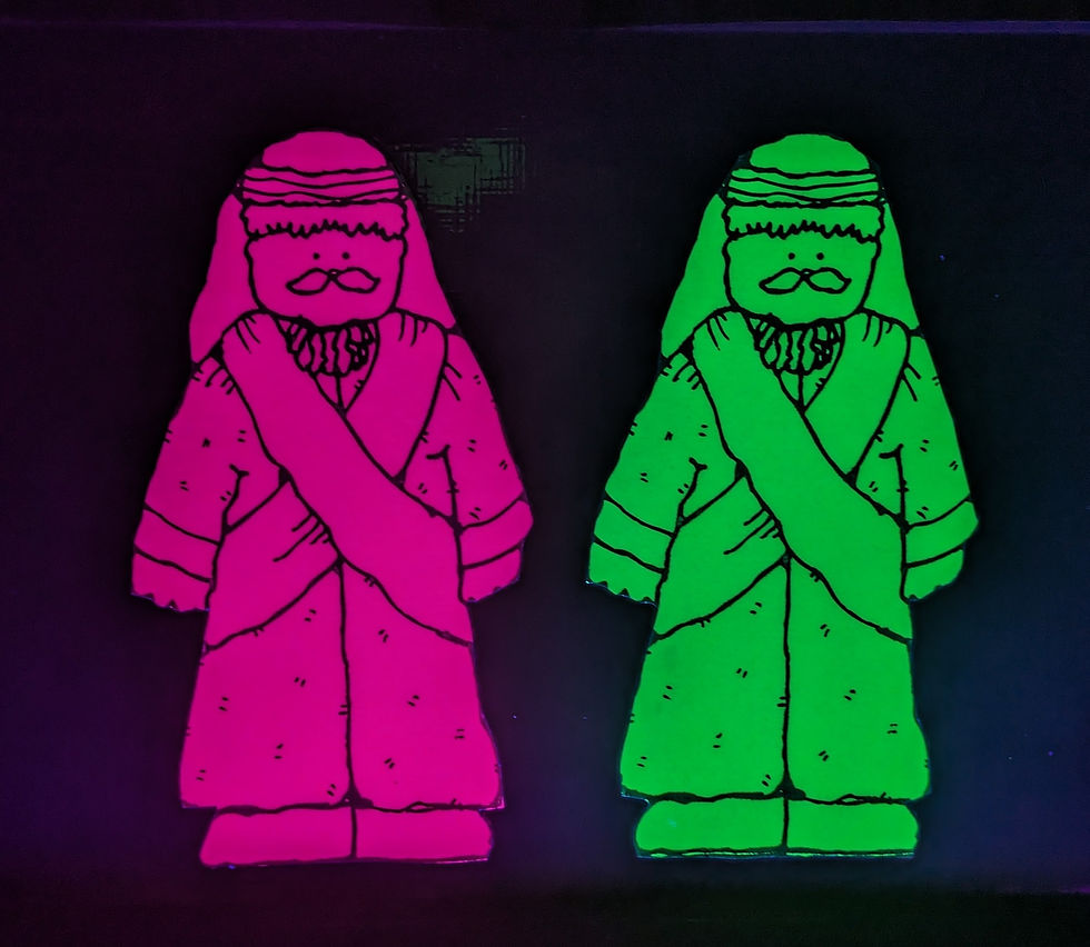 Thumbnail: The Parable of the Wise and Foolish Builders Black light Story Kit