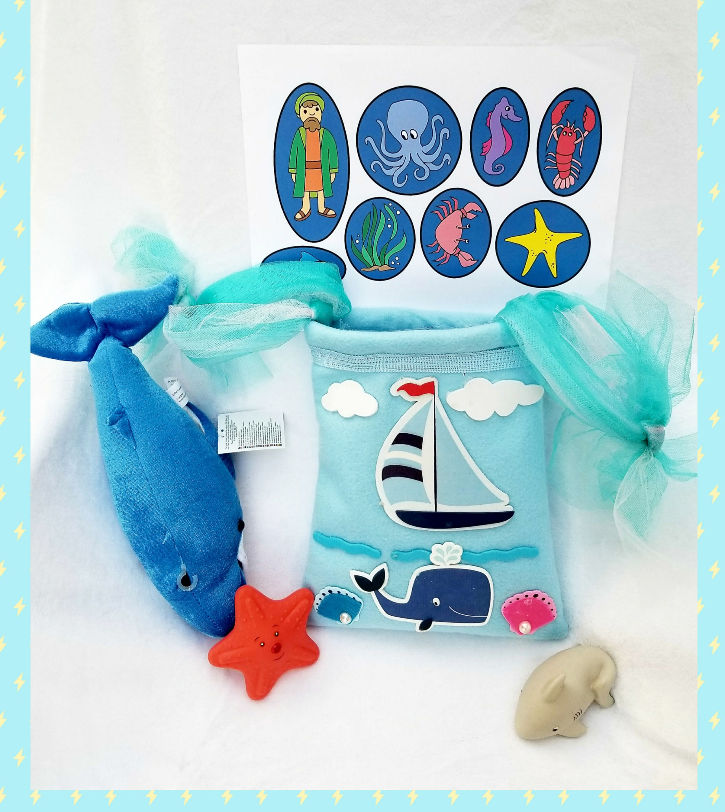 Jonah and the Great Fish Story in a Bag