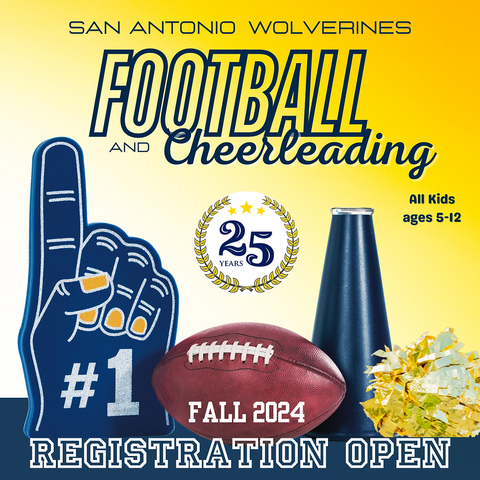 In-Person Registration Event: Fall 2024 Football & Cheer