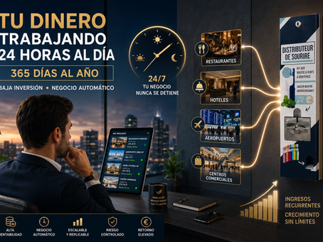 Invertir para ganar libertad: el negocio que trabaja para ti las 24 horas del día 💼⏰