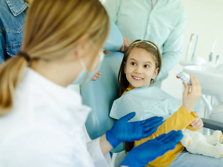 Dientes amarillos en niños