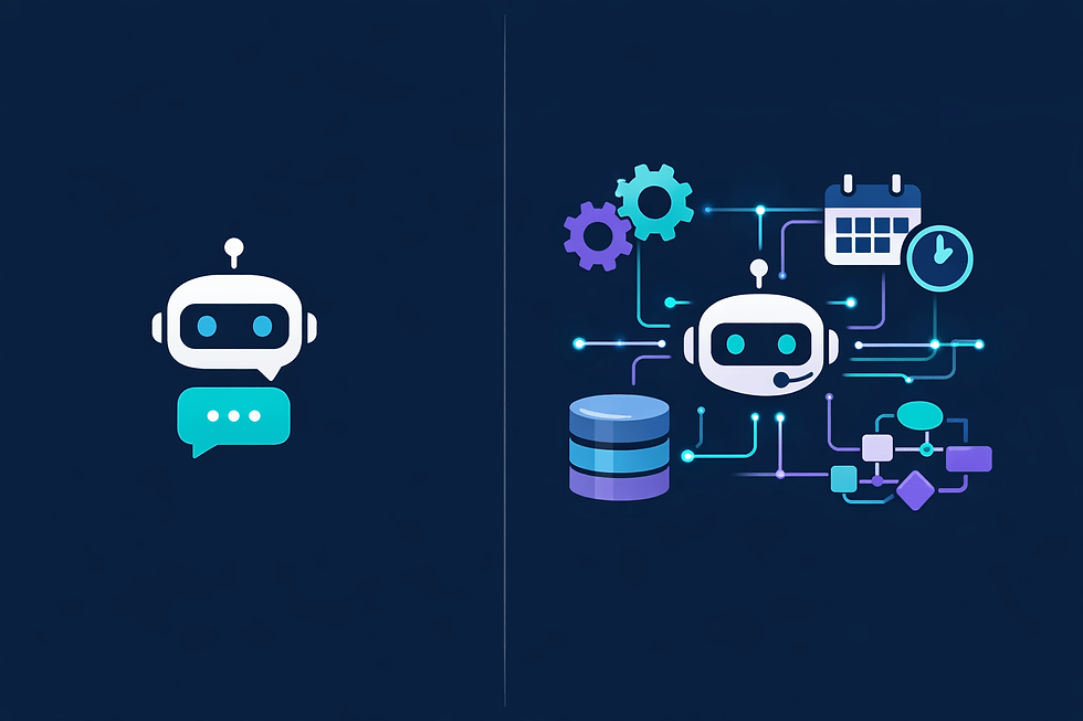 Chatbot vs agente de IA: qué cambia de verdad y por qué importa