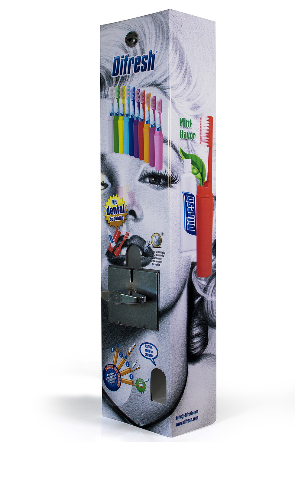 Toothbrush Vending Machine Difresh