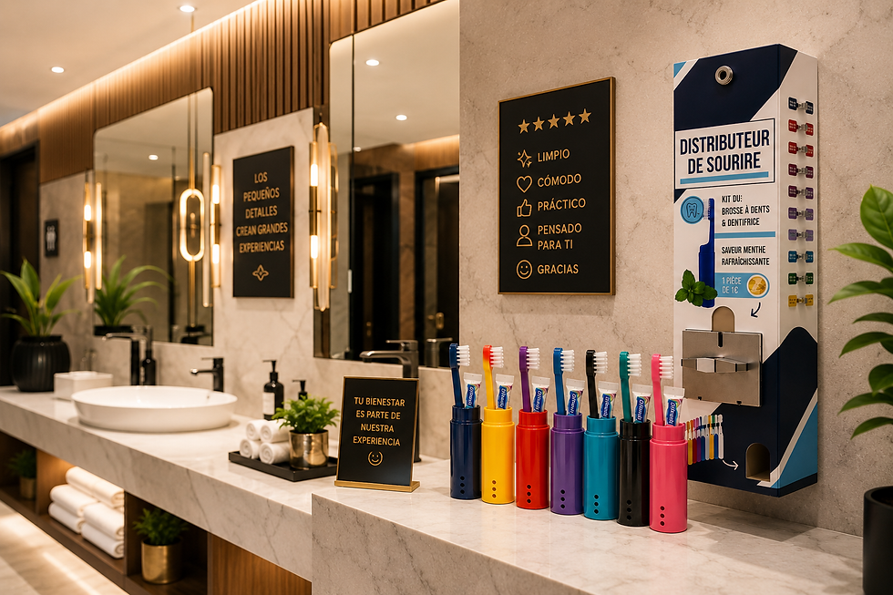 Qué buscan realmente los clientes en un baño moderno de hotel o restaurante