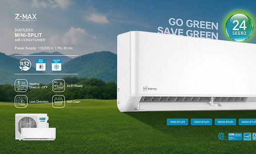 Zero Z-MAX Series MINI-SPLIT SYSTEM