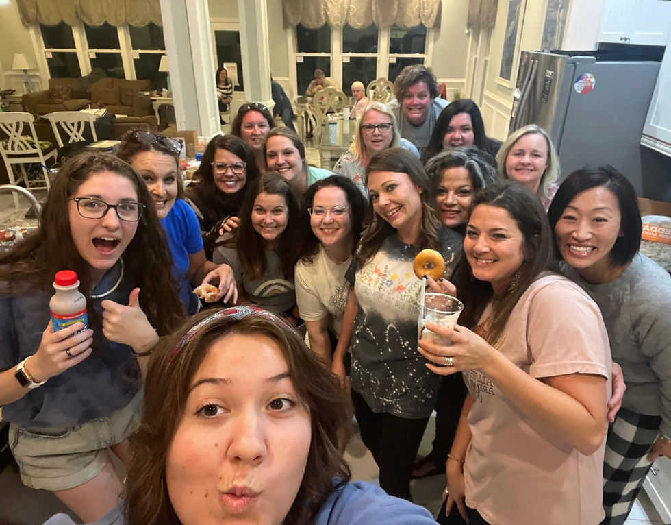 Woman's Retreat 2022 Group Food Picture