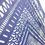 Thumbnail: Geometric blue, 55x76 cm