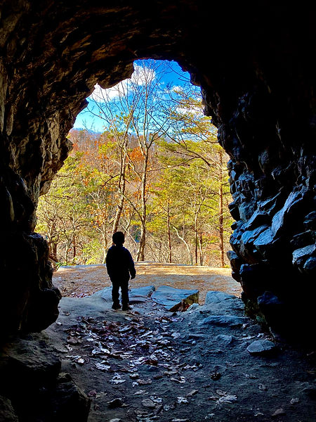 mountain cave