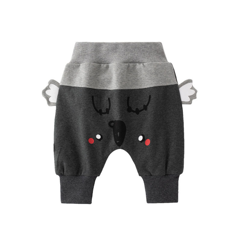 Thumbnail: Yellow Tiger Baby Harem Pants for 0-2 Years Old