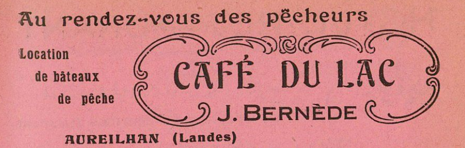 Café du Lac - Aureilhan (1929)