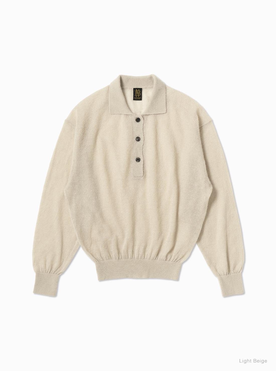 Women's BABY MOHAIR SHEER POLO