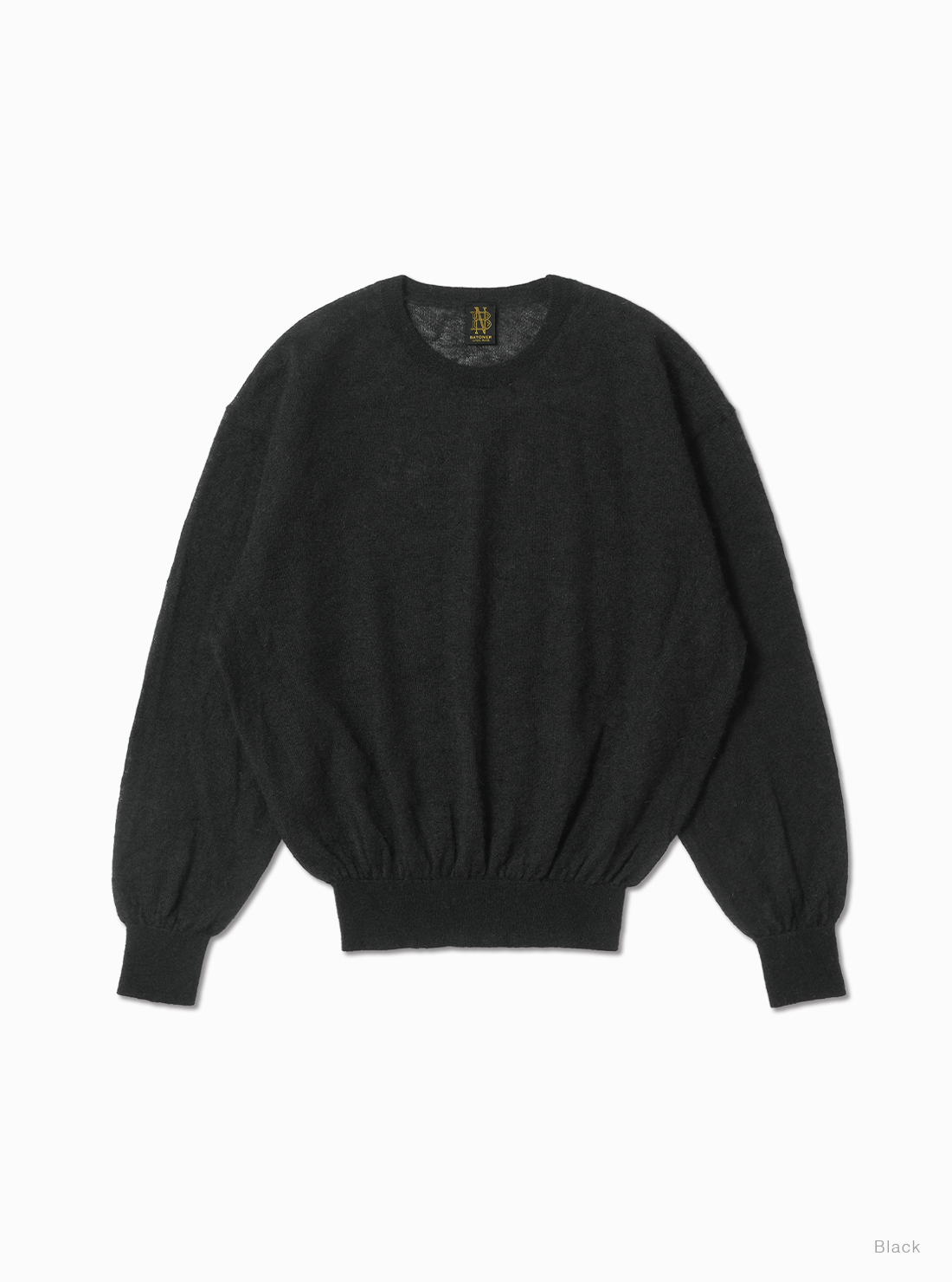 Women's BABY MOHAIR SHEER CREW NECK