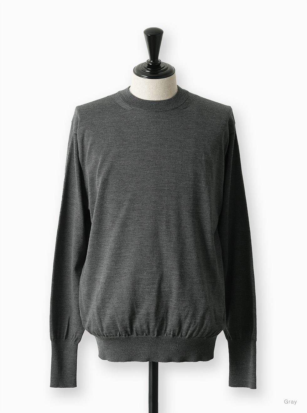 Thumbnail: Men's BABY WOOL CREW NECK