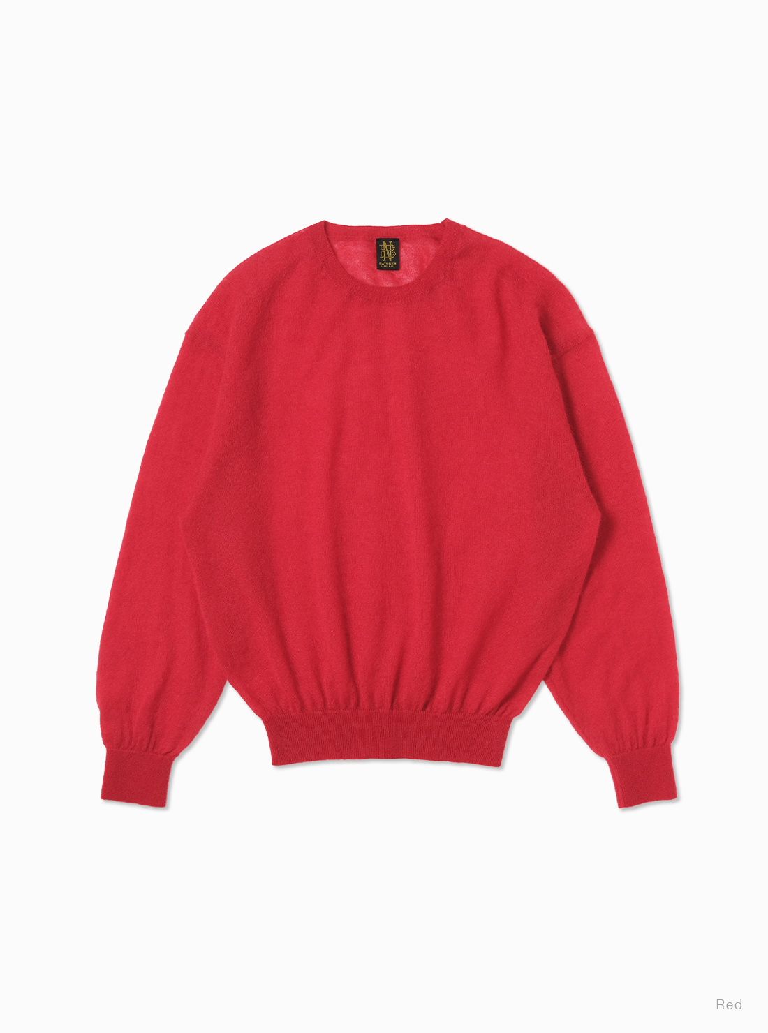 Women's BABY MOHAIR SHEER CREW NECK