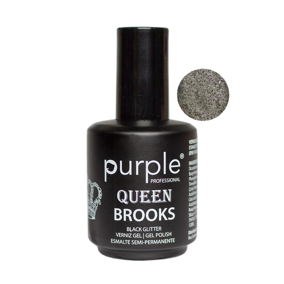 Verniz Gel Glitter Brooks 15ml