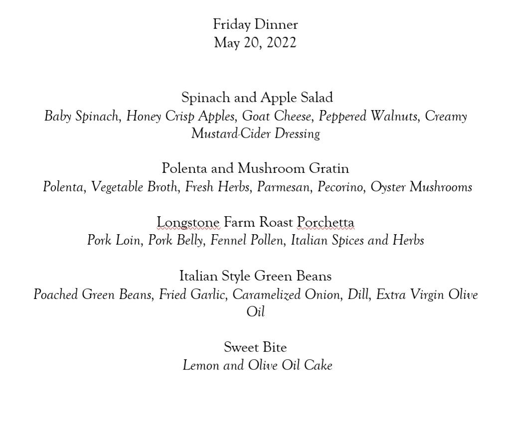 May 20th TOGO SOLD OUT