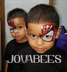 SpiderGuy Twins Face Paint JOVABEES