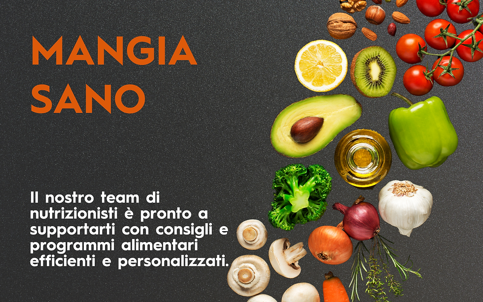 Consulenza nutrizionale personalizzata con nutrizionisti di Polisportiva - Exclusive Gym Melissano: mangia sano!