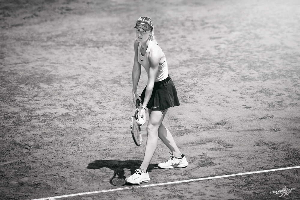Elina in monochrome