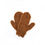 Thumbnail: 100% locally raised felted mittens