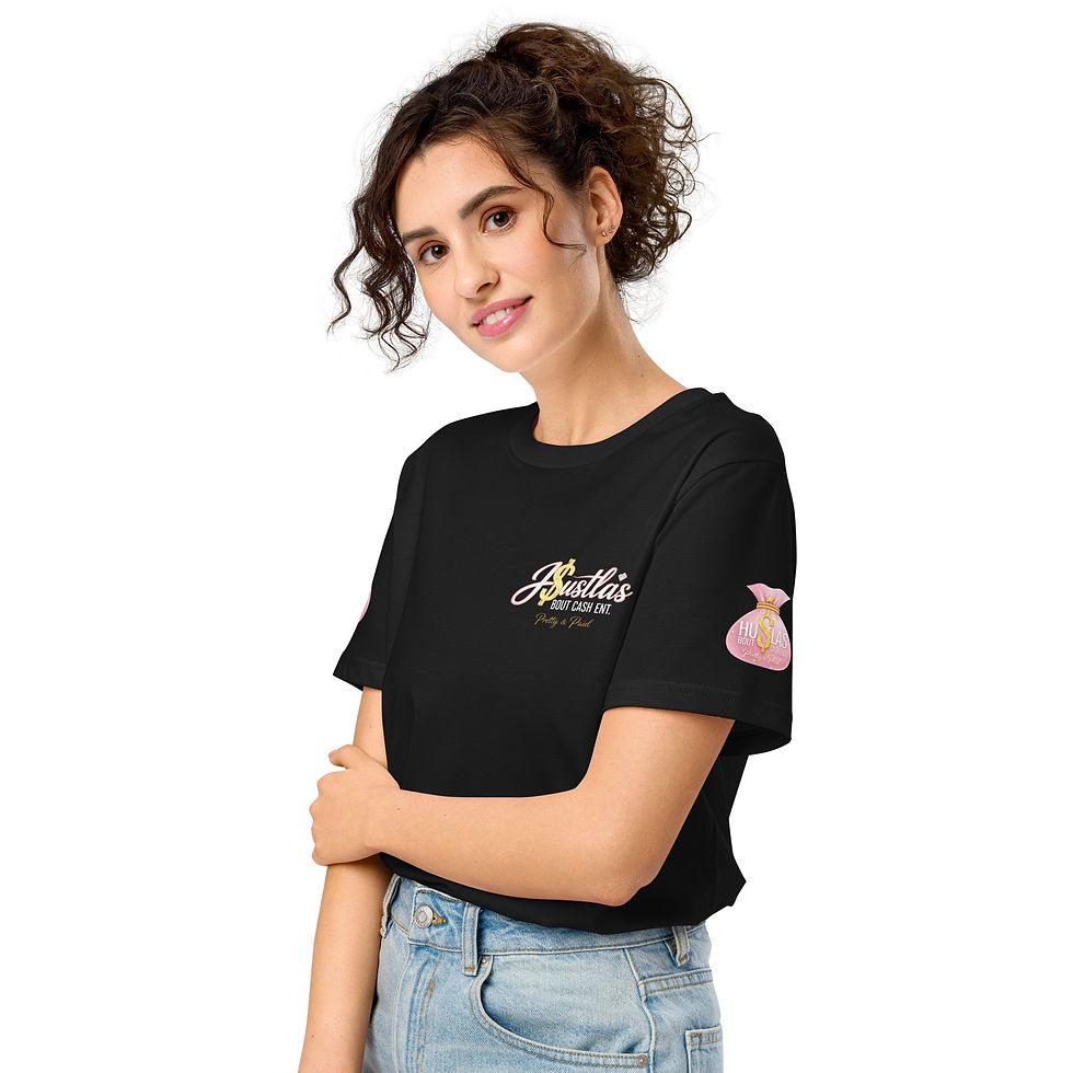 Thumbnail: Pretty & Paid unisex organic mid-light t-shirt