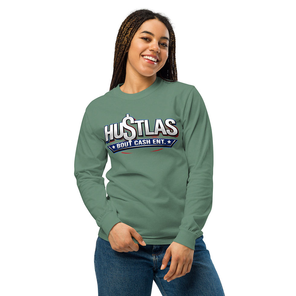 Thumbnail: All Star Garment-dyed heavyweight long-sleeve shirt