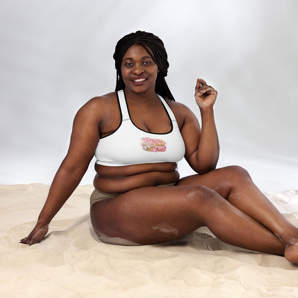 Thumbnail: Pretty & Paid Padded Sports Bra