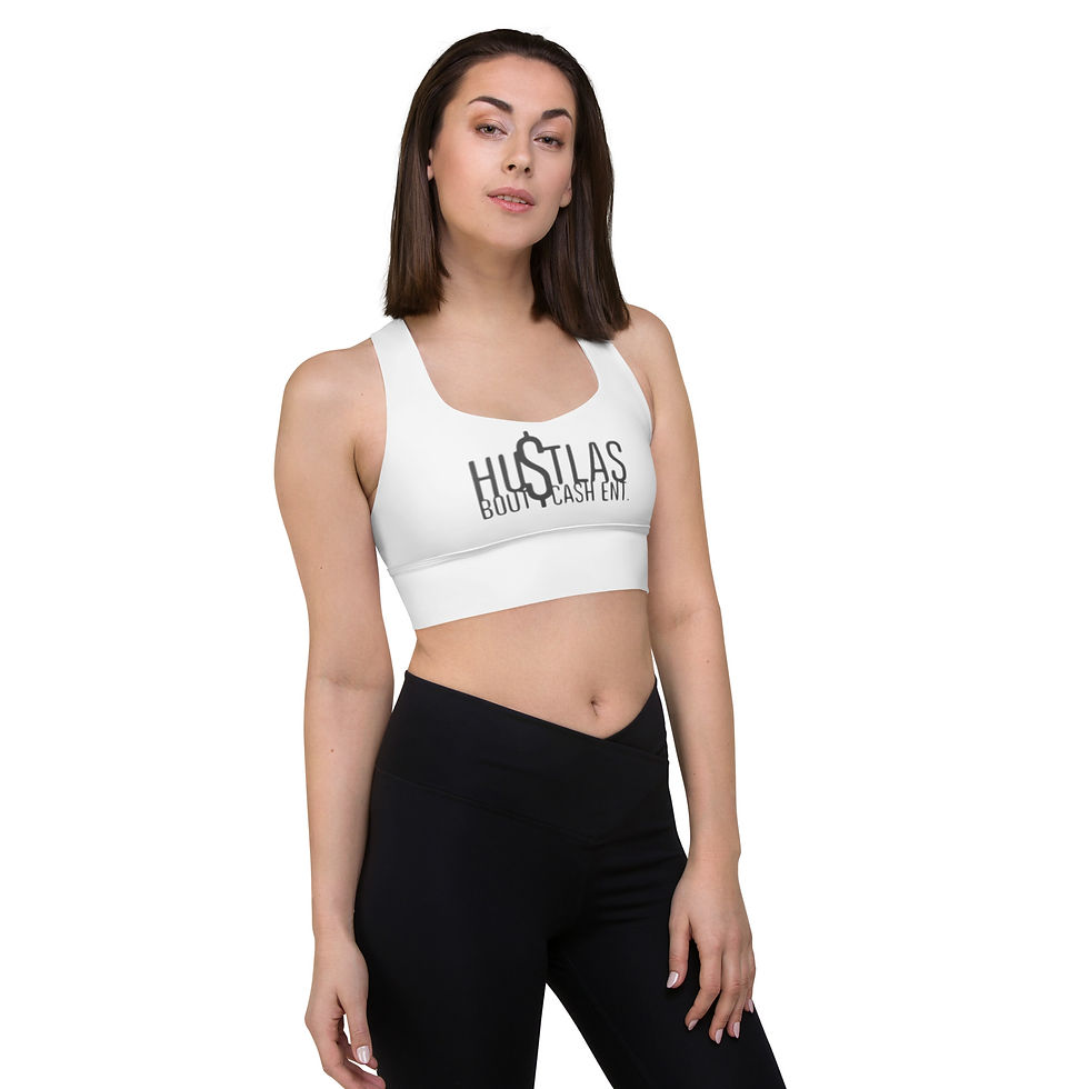 Thumbnail: Recycled Longline Sports Bra