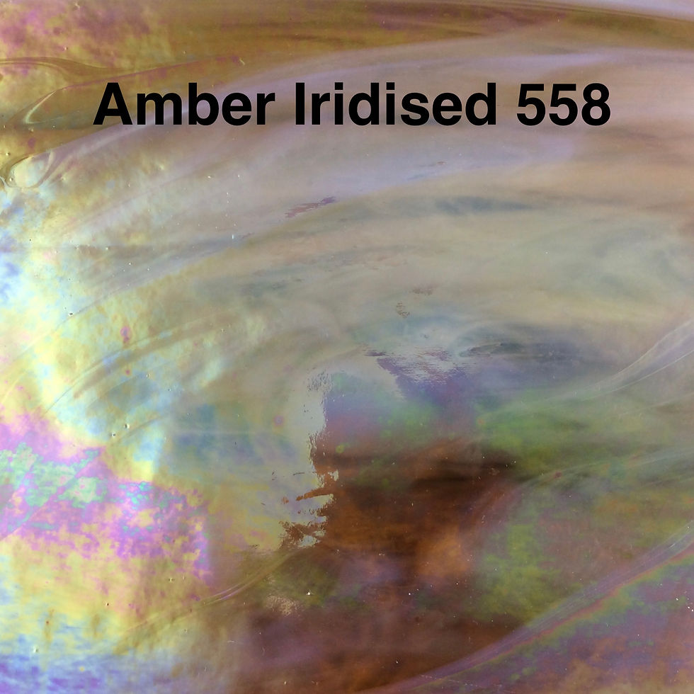Thumbnail: Spectrum opalescent.Wismach Iridised and wispy 8 pieces