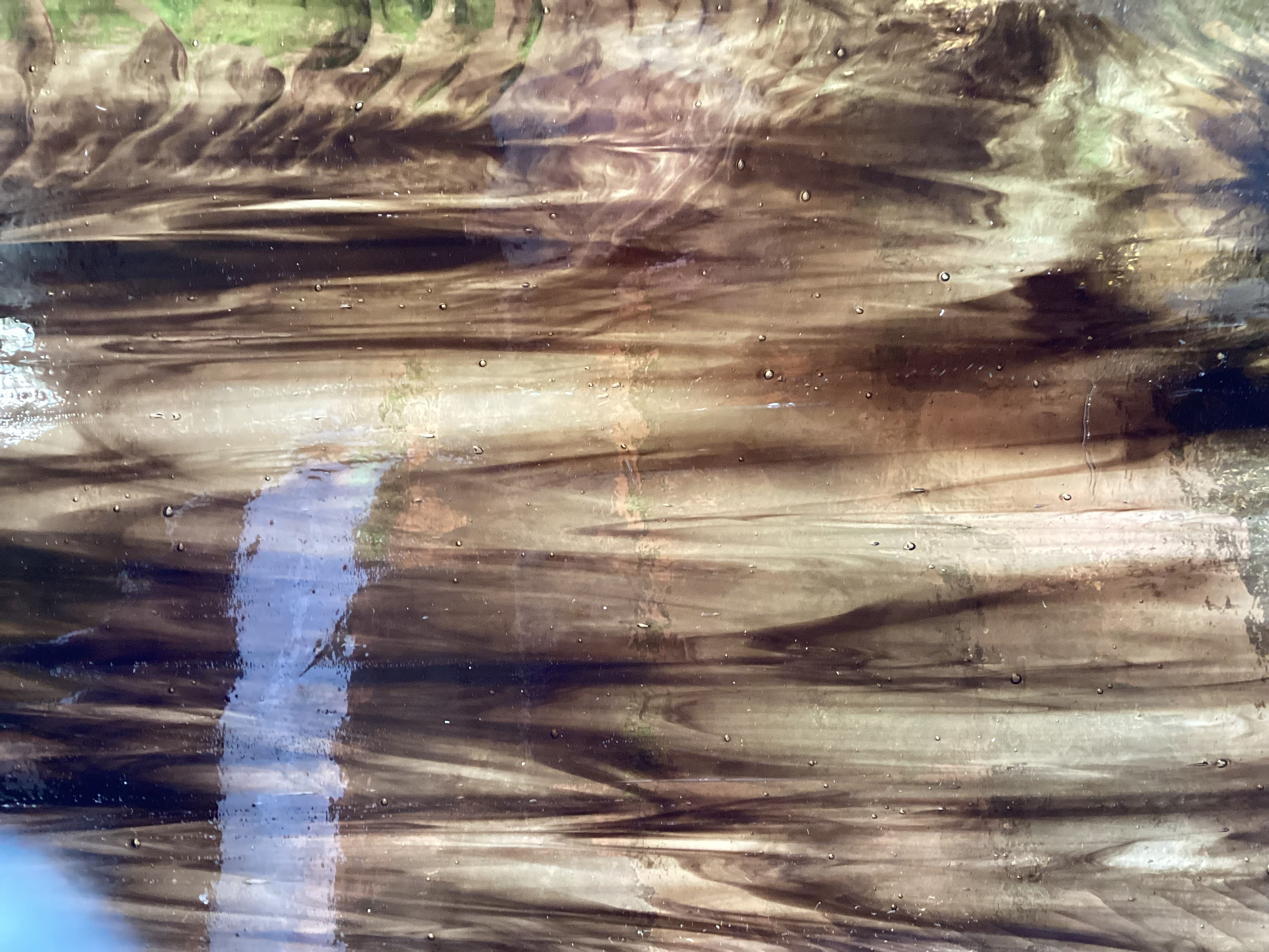 Wissmach Brown /Black clear streaky